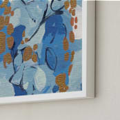"Argo" - Art Print in Ocean Blue by Lorent and Leif - Frame Close-up