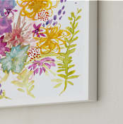 "For Nev" - Art Print in Fuchsia by Mya Bessette - Frame Close-up