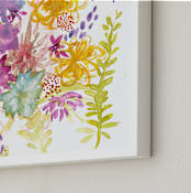 "For Nev" - Art Print in Fuchsia by Mya Bessette - Frame Close-up