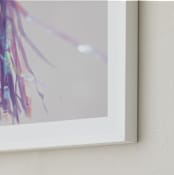 "Childhood" - Art Print in Purple by Sara Heilwagen - Frame Close-up