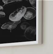 "Dancing in the Deep" - Art Print in Smolder Black by Hollie Renner Photography - Frame Close-up