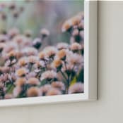 "Fuzzy Bear Ears" - Art Print in Soft Brown by Kate Dailey - Frame Close-up