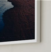"Dark River IV" - Art Print in Dark River Brown by Tal Paz-Fridman - Frame Close-up