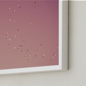 "Gulf of Eilat #2" - Art Print in Pink Skies by Tal Paz-Fridman - Frame Close-up