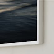 "The Uniqueness of Waves XXXII" - Art Print in The Uniqueness of Waves XXXII Blue by Tal Paz-Fridman - Frame Close-up