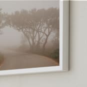 "Misty road" - Art Print in warm gray by Lena Erysheva - Frame Close-up