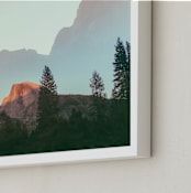 "Impressions - Yosemite" - Art Print in Sunset by Lindsay Ferraris Photography - Frame Close-up