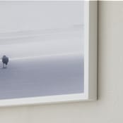 "Tête-à-tête" - Art Print in dusty lavender by Julia Preminger - Frame Close-up