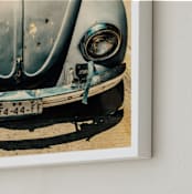 "Old little VW" - Art Print in vw old by Mely D Lozano - Frame Close-up
