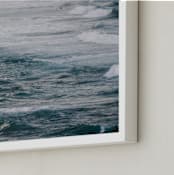 "Winter Surfing VI" - Art Print in Winter Surfing VI by Tal Paz-Fridman - Frame Close-up
