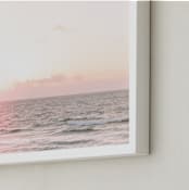 "Yucatan X" - Art Print in Salted Pink by Lindsay Ferraris Photography - Frame Close-up