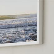 "Ray Of Light" - Art Print in Sea Green by Bree Madden - Frame Close-up
