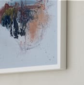"THE SOUND OF WATER" - Art Print in Depths by ADRIENNE JACKSON - Frame Close-up