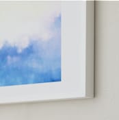 "Periwinkle Dream" - Art Print in Periwinkle by Rebecca Rueth - Frame Close-up