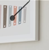 "Xylo" - Art Print in Brahms by Maja Cunningham - Frame Close-up