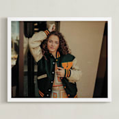"The Big Picture: Graduation Framed Photo" - Framed Photo in White by Minted - Framed
