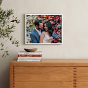 "The Big Picture: Valentine's Framed Photo" - Framed Photo in White by Minted - In a Room
