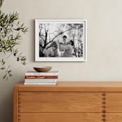 "The Big Picture: Father's Day Framed Photo" - Framed Photo in White by Minted - In a Room