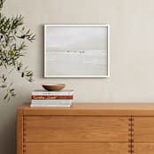 "A Day in Summer" - Art Print in White Sand by Rega - In a Room