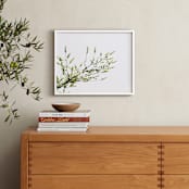 "Sun seeking" - Art Print in Green by Eliane Lamb - In a Room