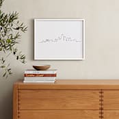 "Kansas City" - Art Print in Black by Erin Deegan - In a Room