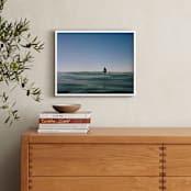 "untitled.2" - Art Print in ocean blue by Mac Harris - In a Room