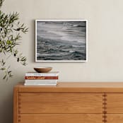 "Winter Surfing V" - Art Print in Winter Surfing V by Tal Paz-Fridman - In a Room