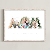 "Golden Mom" - Framed Photo in Faux Gold by Beth Schneider - Framed