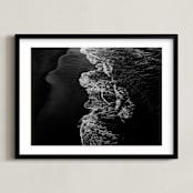 "swell" - Art Print in Black and White by LindseyErin - Framed
