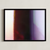 "Experiments with Film 004" - Art Print in Black by Arash Fattahi Acosta - Framed
