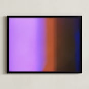 "Experiments with Film 003" - Art Print in Magenta by Arash Fattahi Acosta - Framed
