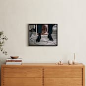 "Mr. Moonlight" - Art Print in Inky Moonlight by Violet Lewis - In a Room