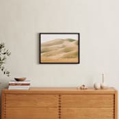 "Dunescape" - Art Print in Grain of Sand by Ana V. Ramirez - In a Room
