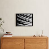 "In motion" - Art Print in Black & white by Angie McMonigal - In a Room
