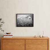 "Tides of Motion" - Art Print in Ocean Noir by Tania Medeiros - In a Room