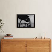 "Life is Foggy" - Art Print in Foggy Black by Curtis Newkirk - In a Room