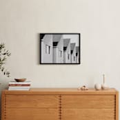 "homogeneous" - Art Print in Newsprint by Deborah Chou - In a Room
