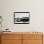"the loch" - Art Print in Black and White by Kamala Nahas - In a Room