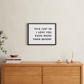 "News Flash" - Art Print in Newsprint by hi-lighter inc. - In a Room