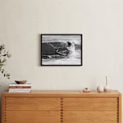 "No More Waiting" - Art Print in Black & White by Carole Crohan - CaroleeXpressions - In a Room