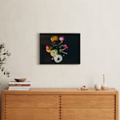"Ranunculus I" - Art Print in jewel by Keely Norton Owendoff - In a Room