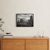 "Last Day of School" - Art Print in Black and White by Eric Eikenbary - In a Room