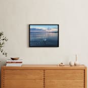 "Splash 1" - Art Print in water blue by Jeff Vilkin - In a Room
