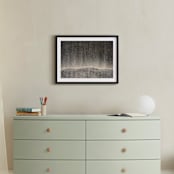 "Sandscape 46" - Art Print in Sandy Beige by Chris Benjamin - In a Room