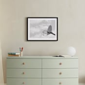 "Sky Hoop" - Art Print in Moon by Paola Benenati - In a Room