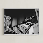 "Shockoe Crossing" - Art Print in Iron by Curtis Newkirk - Framed