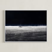 "Into the Mystic" - Art Print in Tranquil Noir by Shannon Howard - Framed