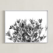 "I Remember" - Art Print in Monochrome by Jonathan Brooks - Framed