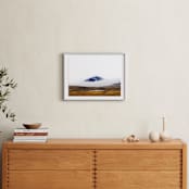 "Dressed in Blue" - Art Print in Blue by Tania Medeiros - In a Room