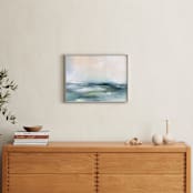 "Strawberry Sorbet" - Art Print in Shell Pink by Nicoletta Savod - In a Room